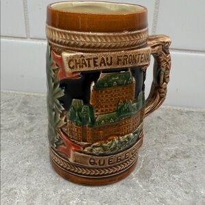 Château Frontenac Québec Canada Ceramic Souvenier Mug